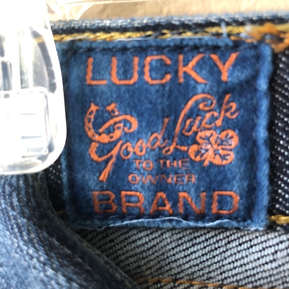 LUCKY BRAND BOOTCUT JEANS SIZE 16 - Picture 4 of 4